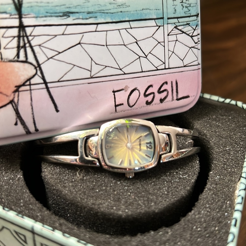 Fossils bracelet watch
